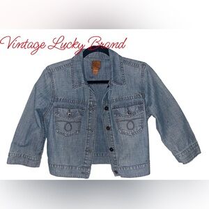 Vintage Lucky Brand Denim Jacket